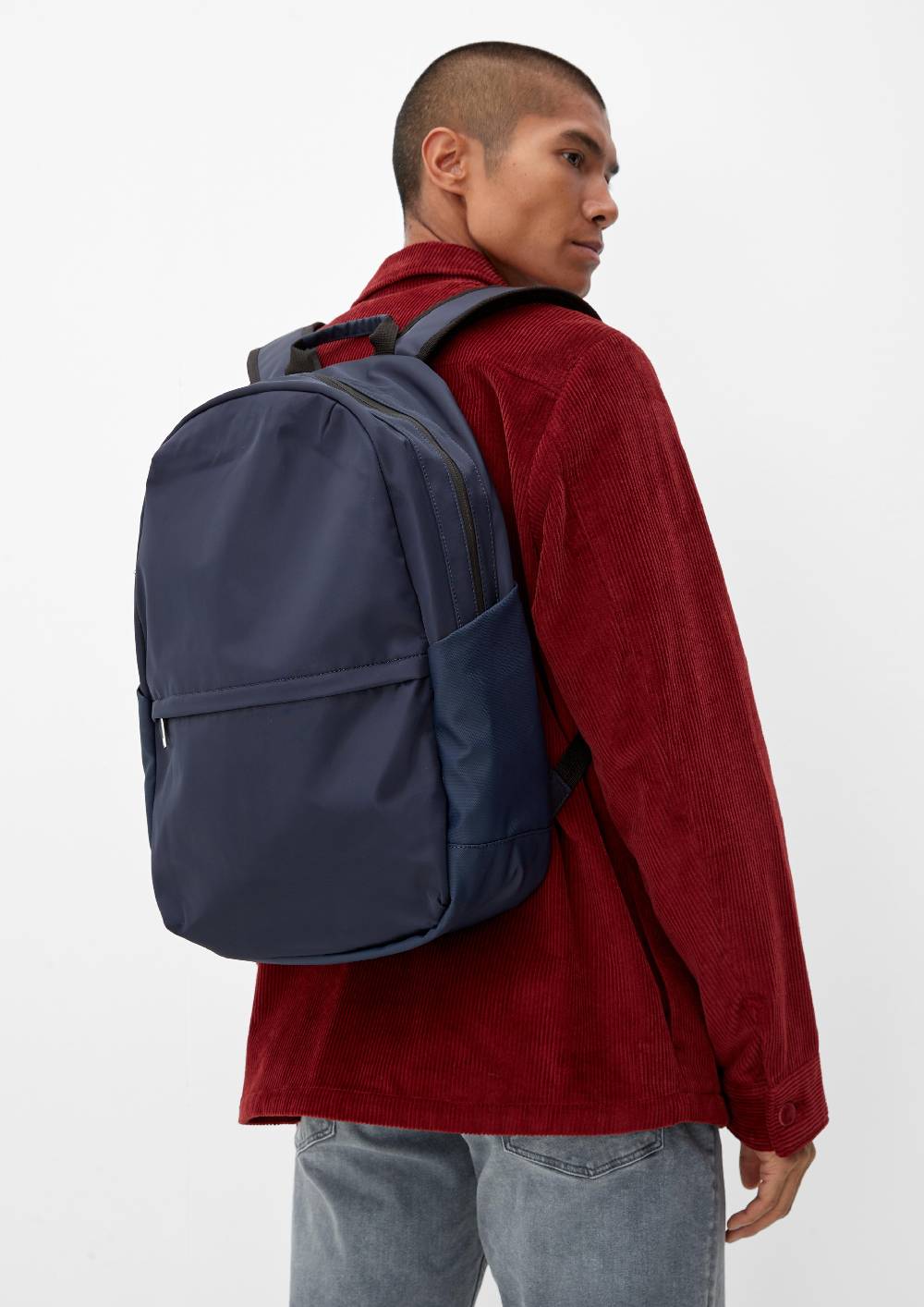 S.Oliver Nylon-Rucksack Mit Laptopfach