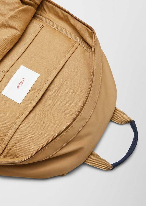 s.Oliver Nylon-Rucksack mit Laptopfach
