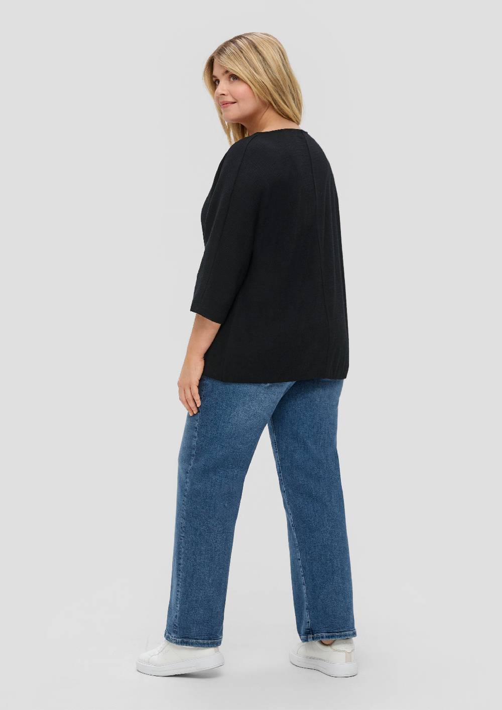 S.Oliver O-Shape-Bluse Mit Bequemem Gummizug