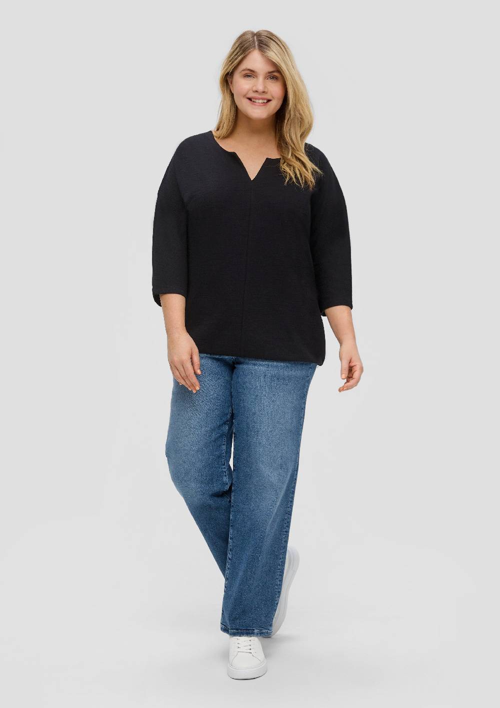 S.Oliver O-Shape-Bluse Mit Bequemem Gummizug