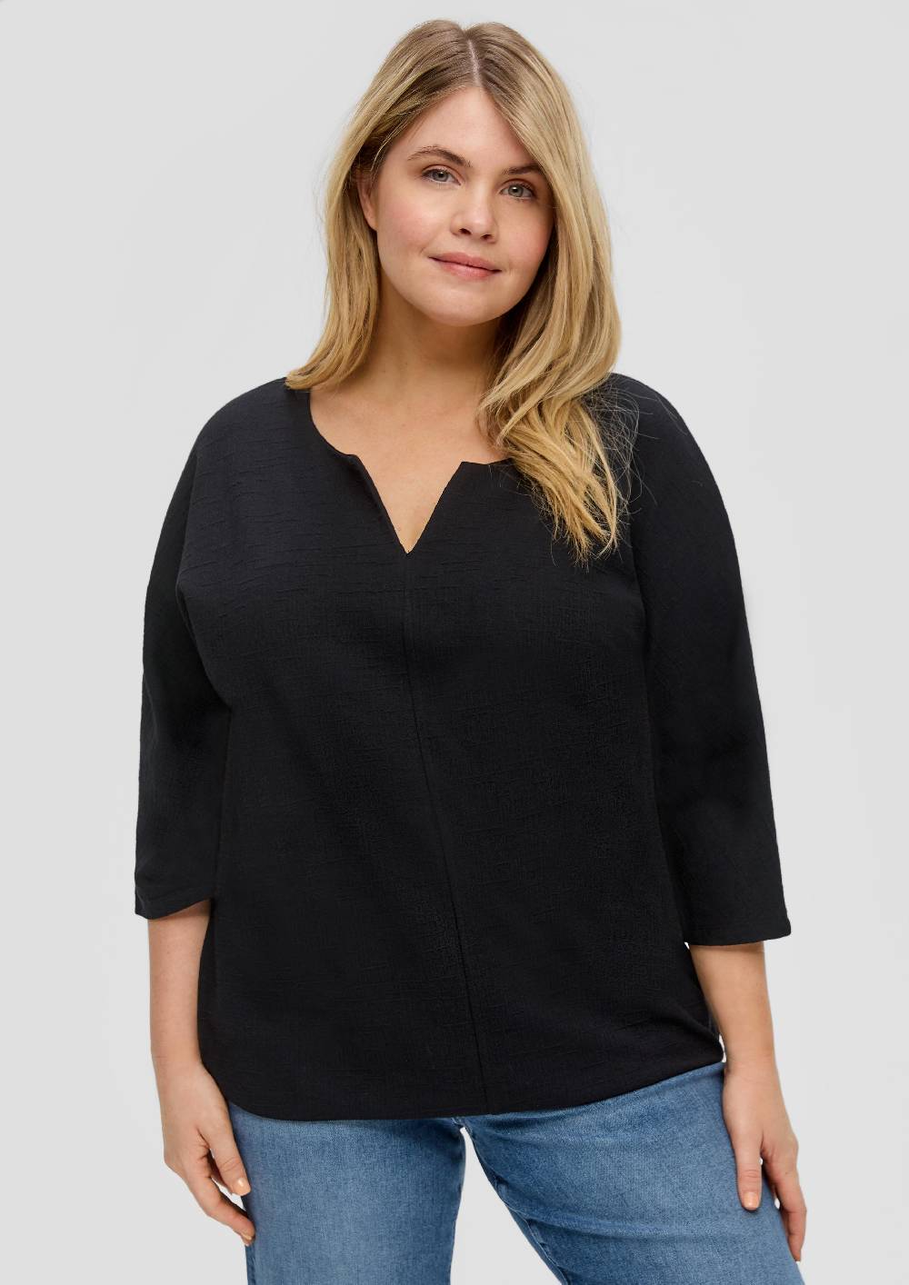S.Oliver O-Shape-Bluse Mit Bequemem Gummizug