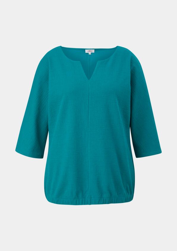 s.Oliver O-Shape-Bluse mit bequemem Gummizug