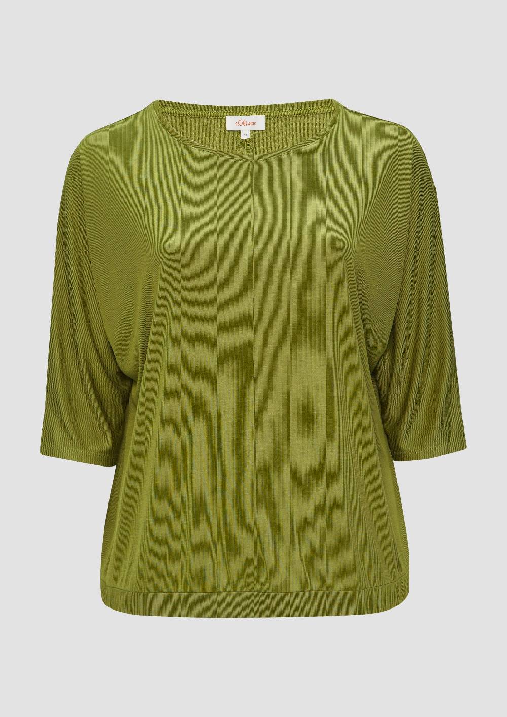 S.Oliver O-Shape-Shirt Mit Fledermausarm