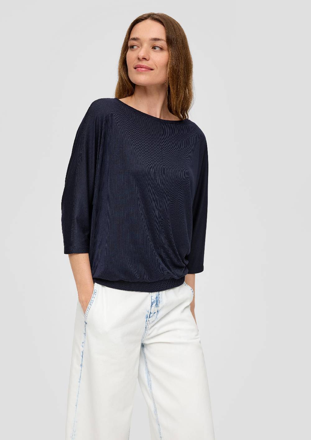 S.Oliver O-Shape-Shirt Mit Fledermausarm