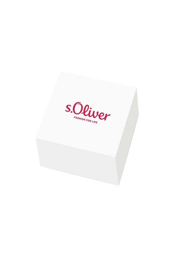 s.Oliver Offener Ring aus IP Gold und Edelstahl