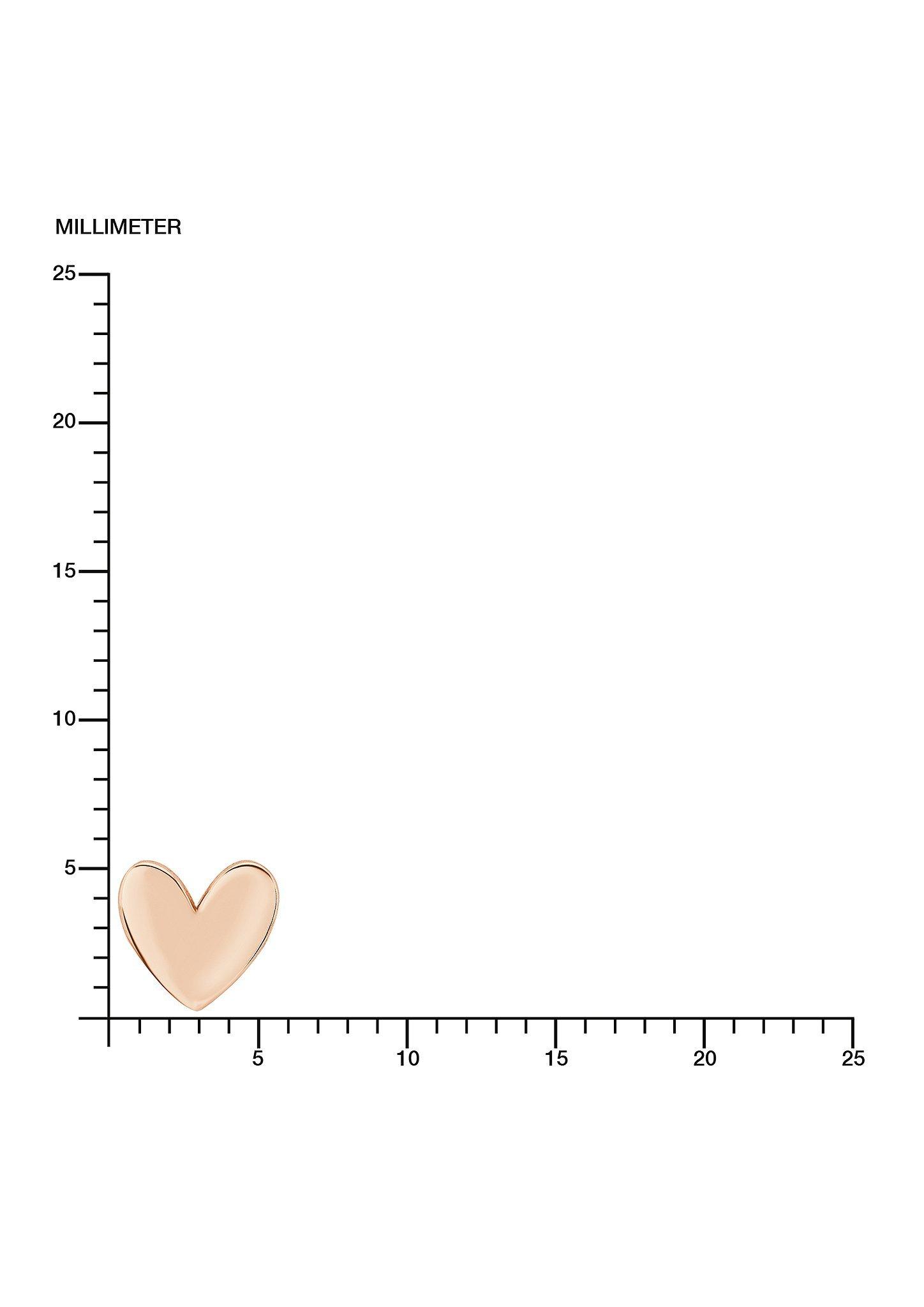 S.Oliver Ohrringe Herz Roségold