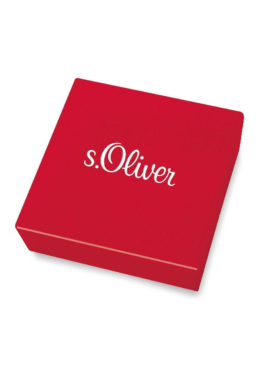 S.Oliver Ohrringe Karma-Kreise Aus Silber