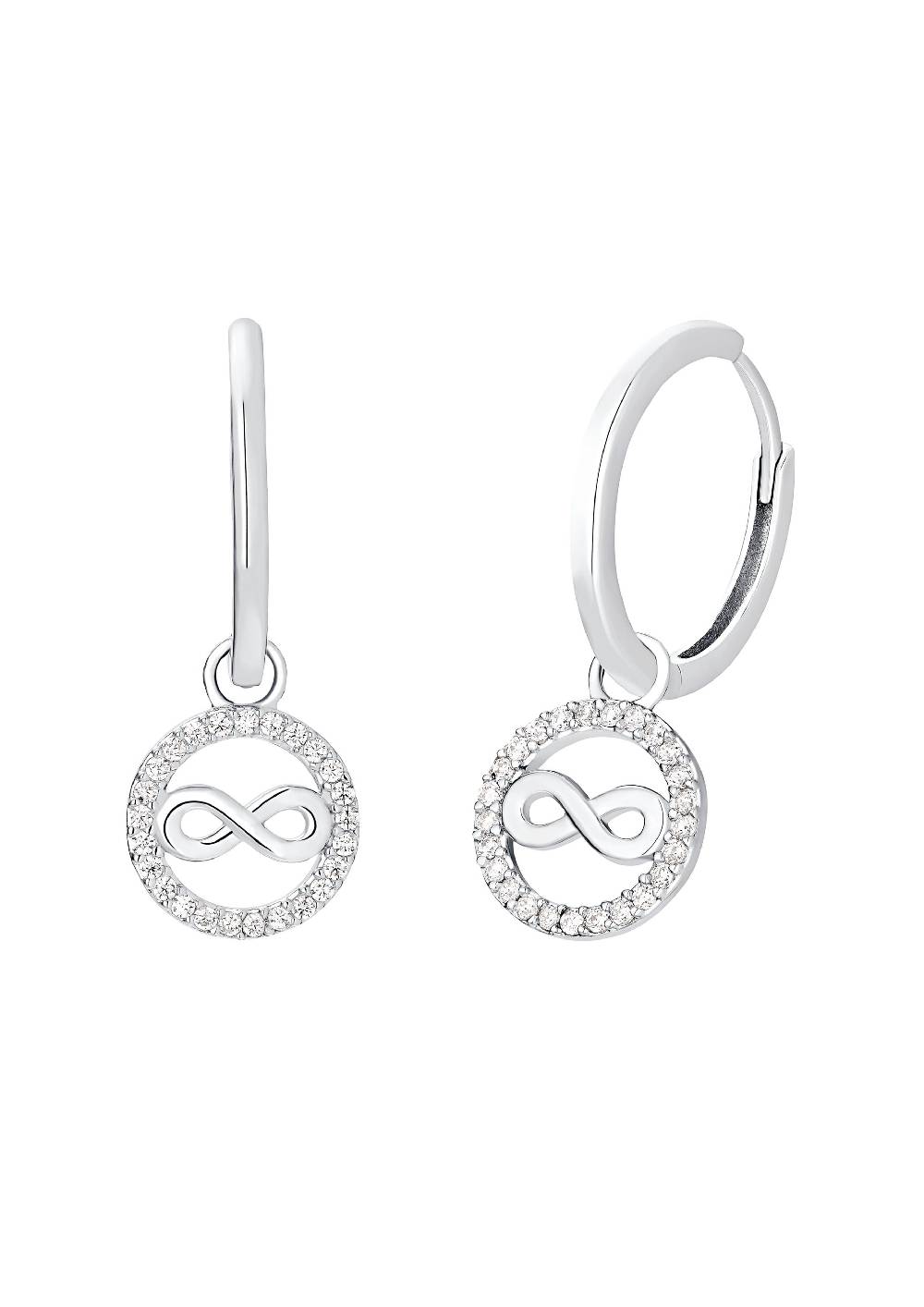 S.Oliver Ohrschmuck Rhodiniert Silber 925