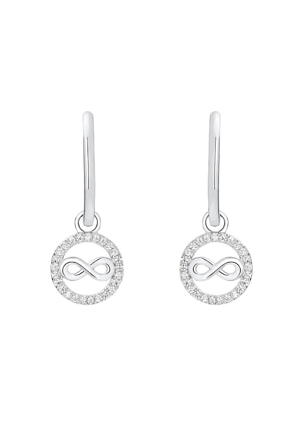 S.Oliver Ohrschmuck Rhodiniert Silber 925