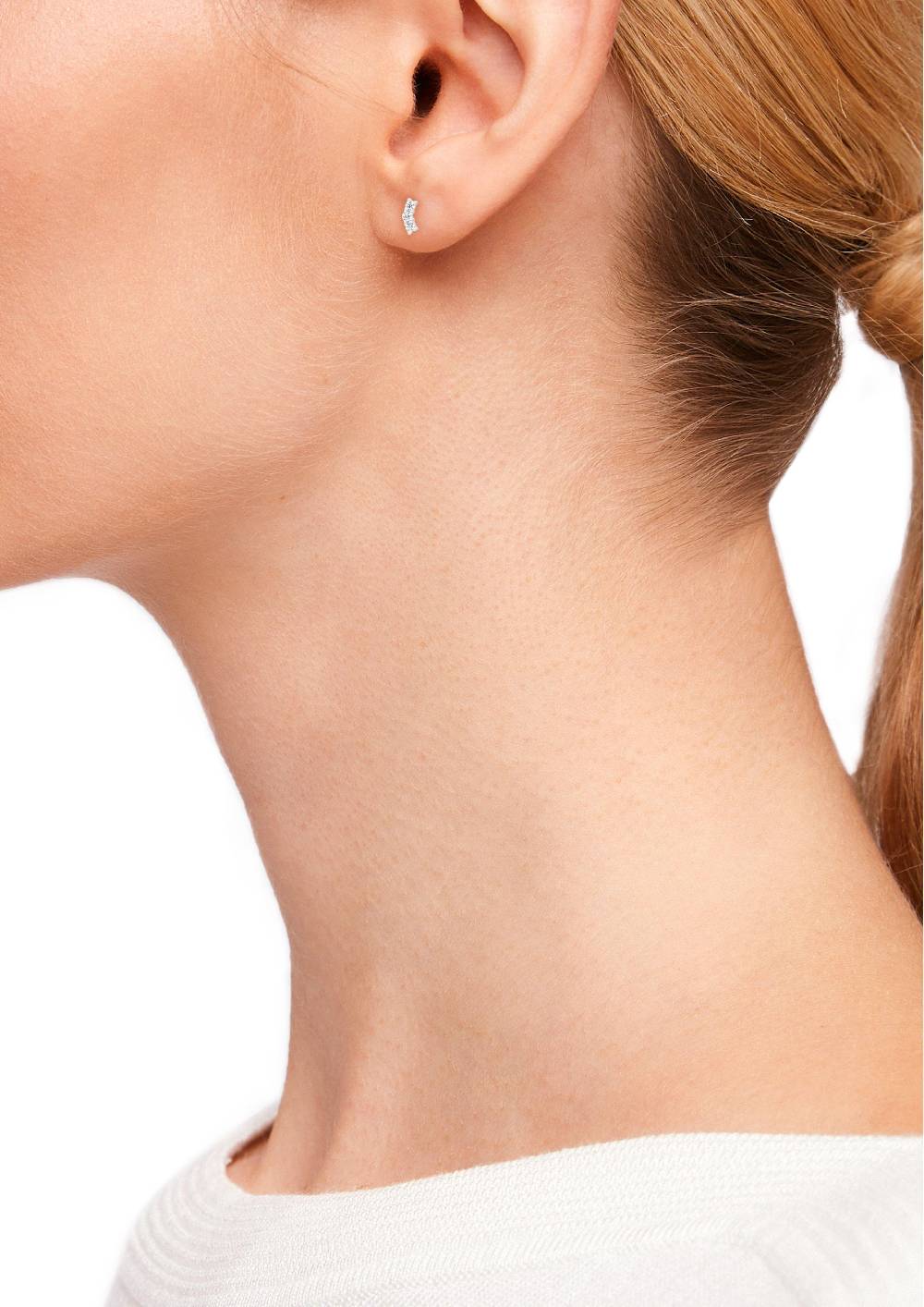 S.Oliver Ohrstecker Mit Glitzersteinen