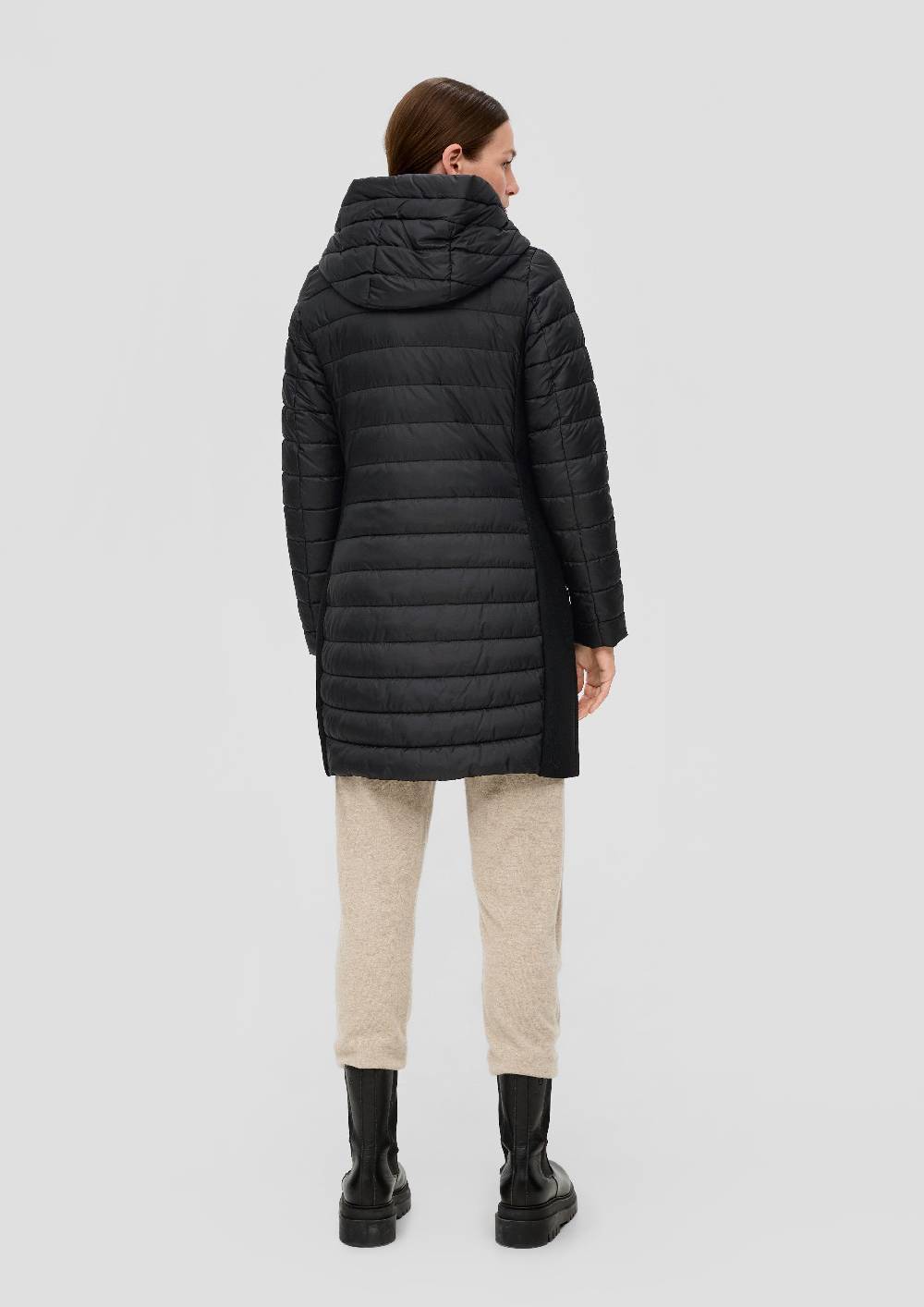 S.Oliver Outdoor-Mantel Aus Materialmix