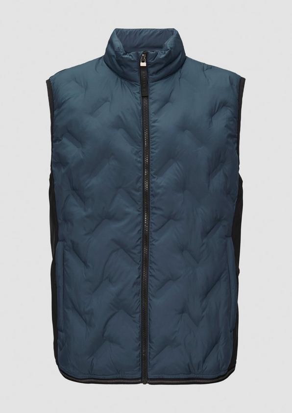 S.Oliver Outdoor-Weste Im Fabricmix
