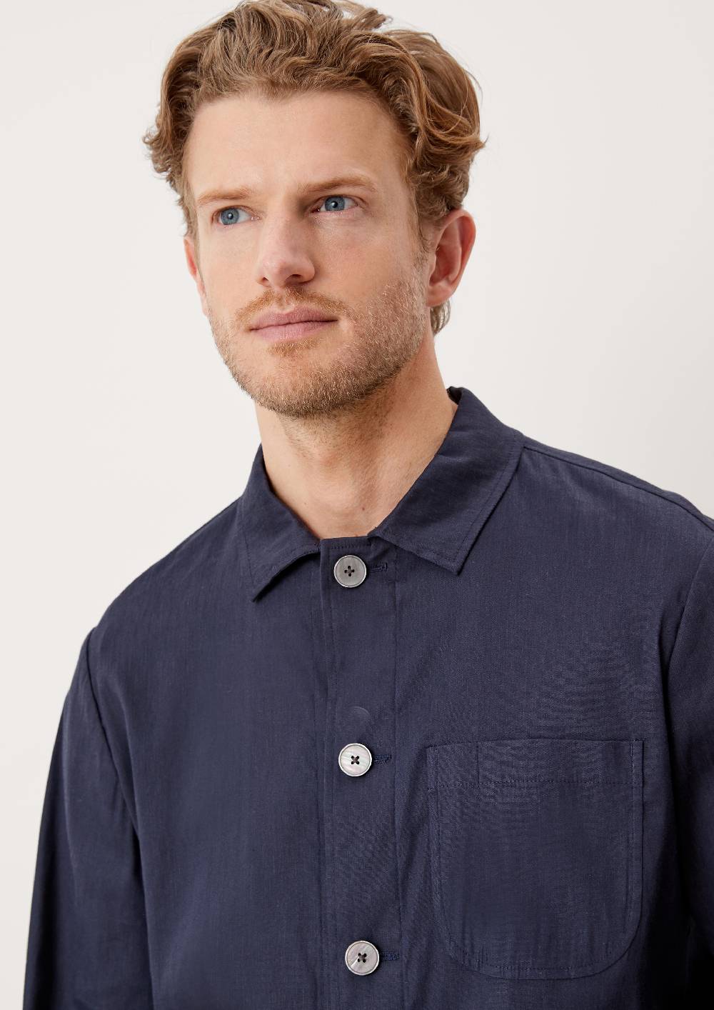 S.Oliver Overshirt Aus Leinenmix