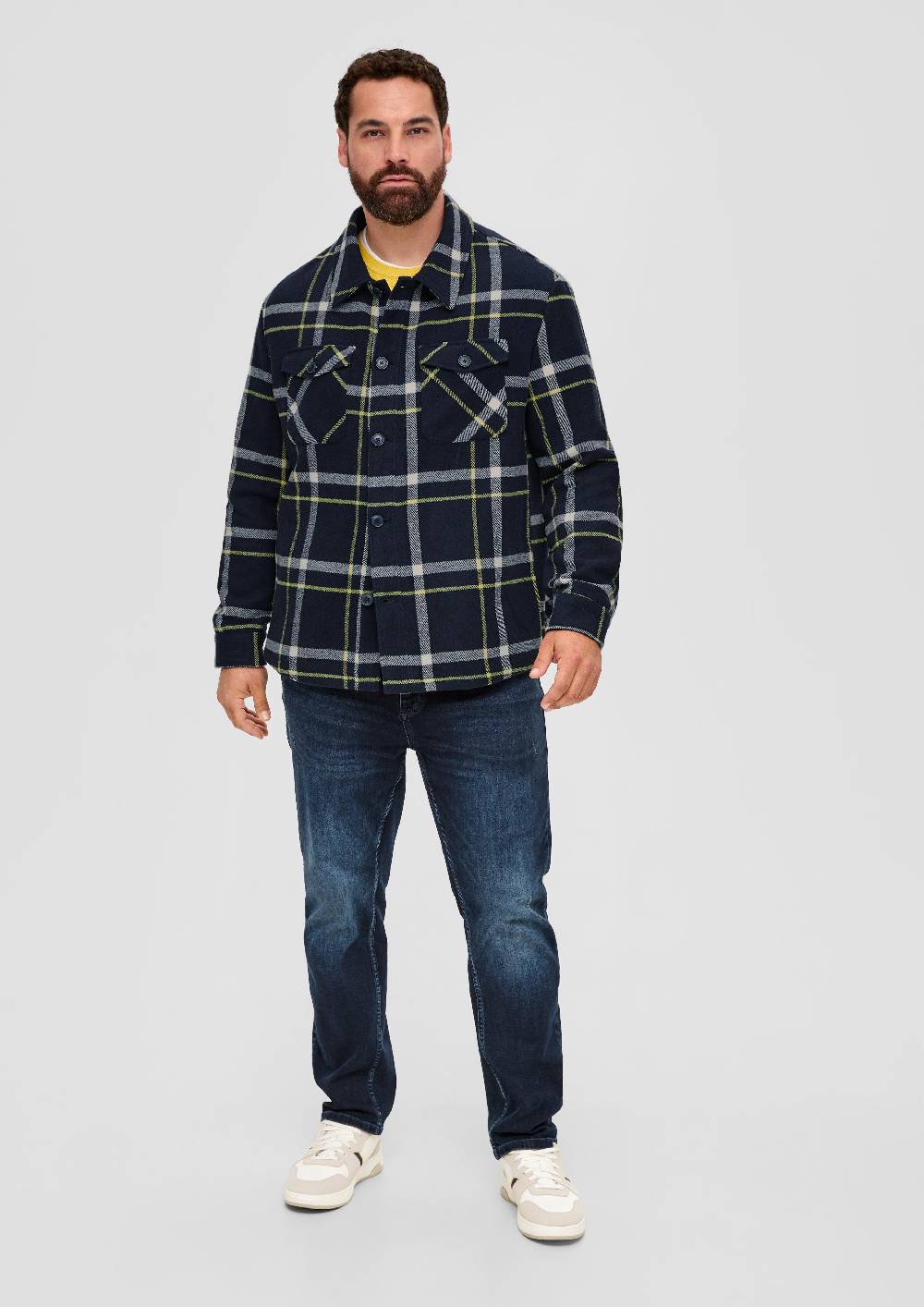 S.Oliver Overshirt In Flanell-Qualität