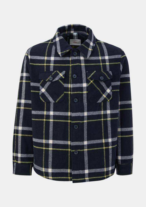s.Oliver Overshirt in Flanell-Qualität