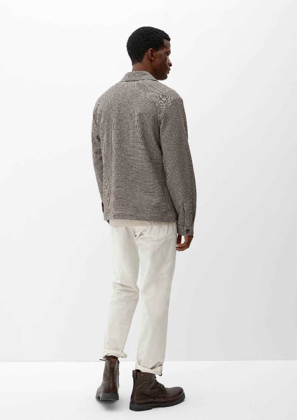 S.Oliver Overshirt Mit Hahnentrittmuster