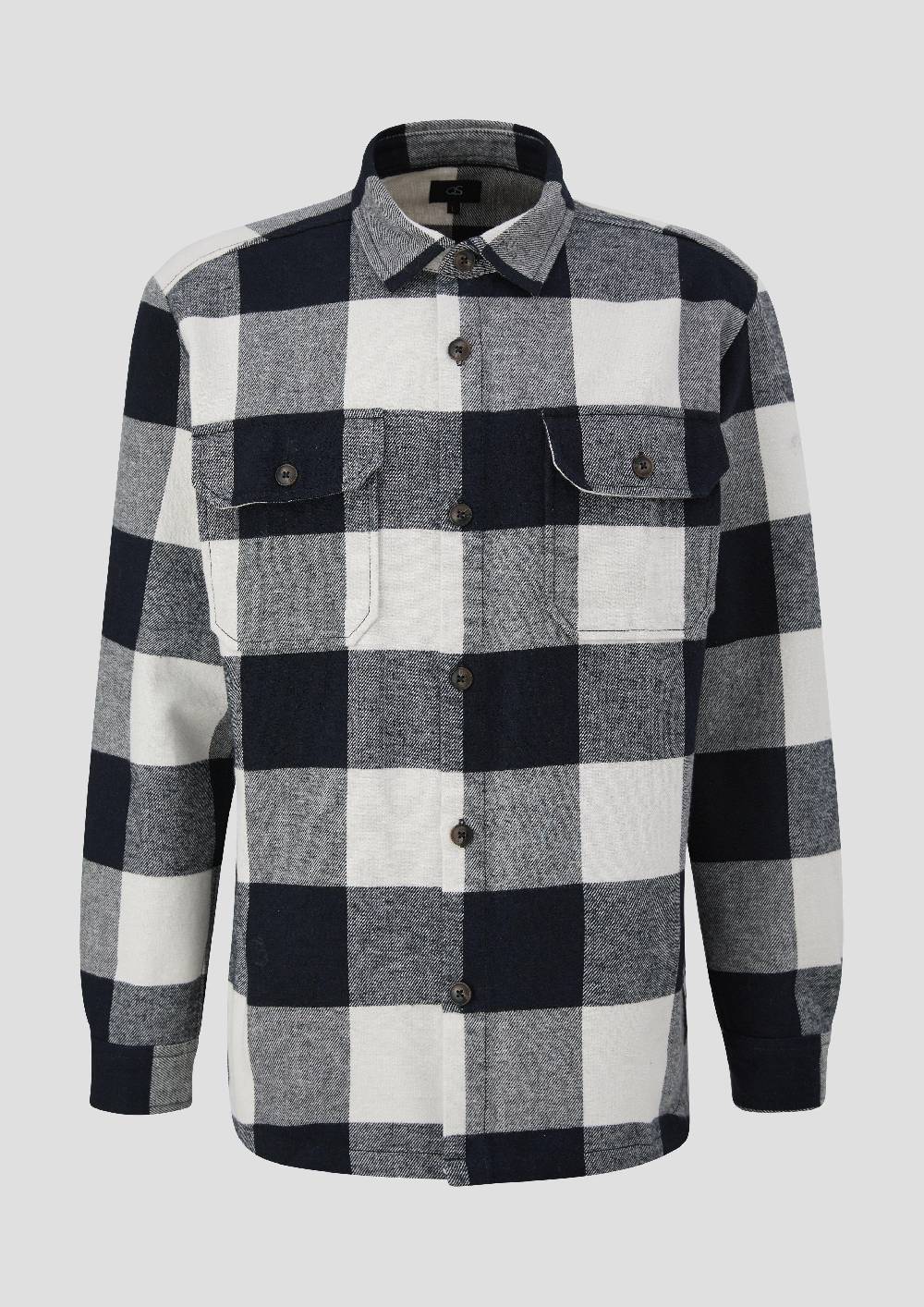 S.Oliver Oversize-Hemdjacke Aus Baumwolle