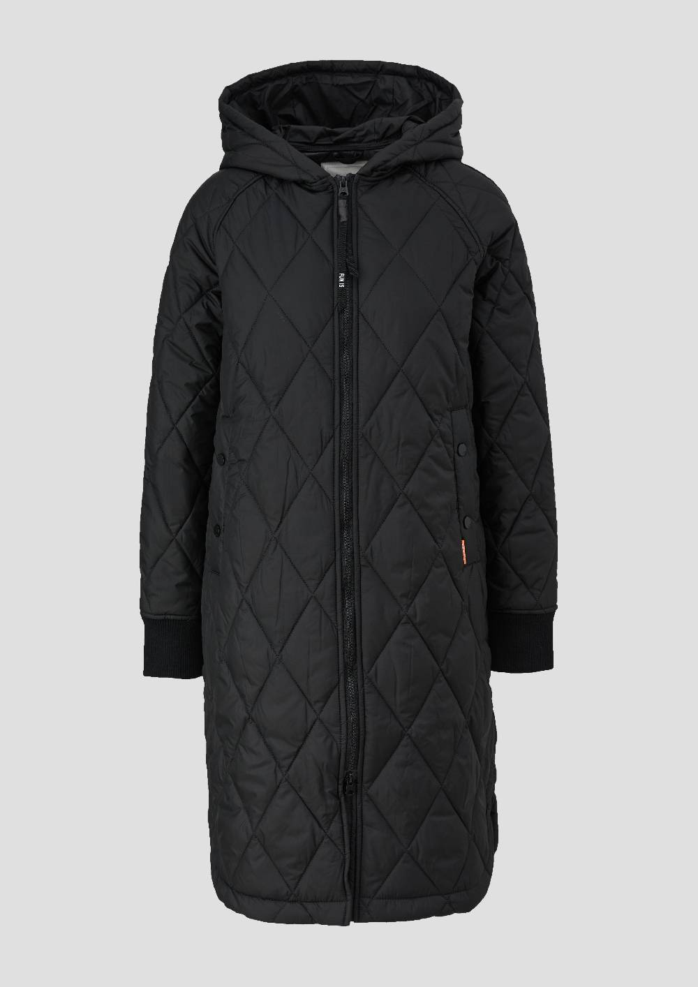 S.Oliver Oversize Mantel Mit Abgerundetem Saum