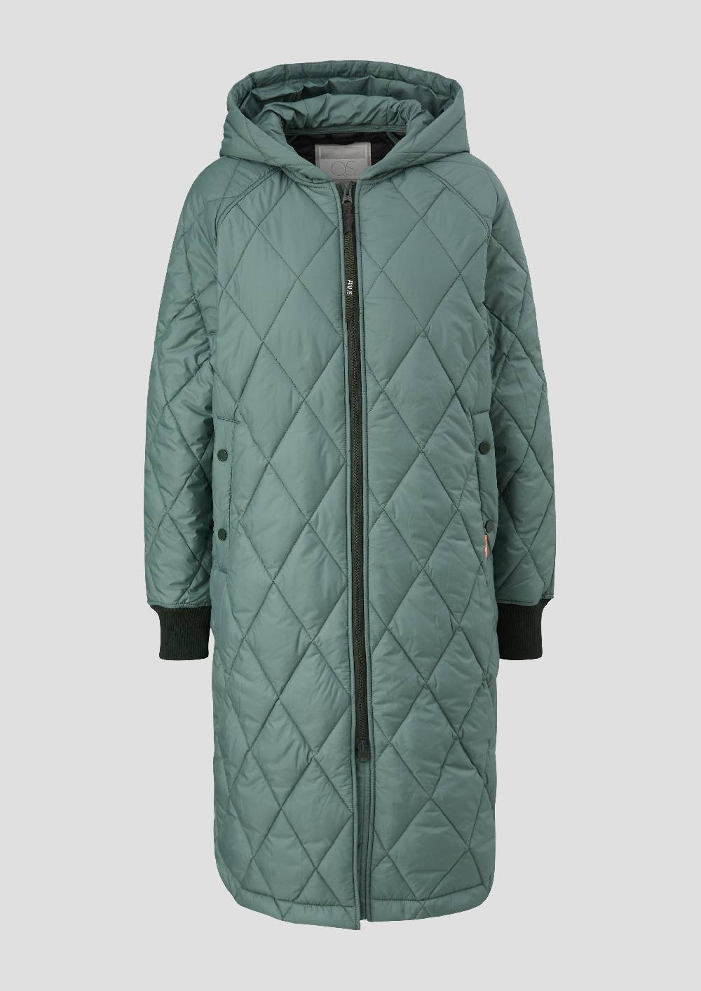 S.Oliver Oversize Mantel Mit Abgerundetem Saum