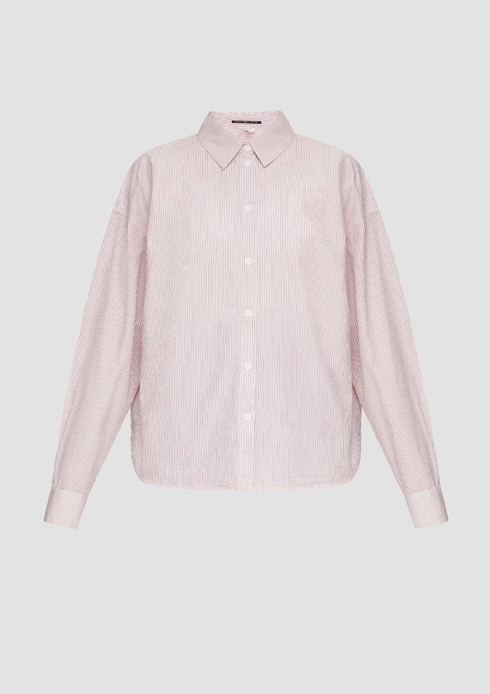 S.Oliver Oversized-Hemdbluse Aus Baumwolle