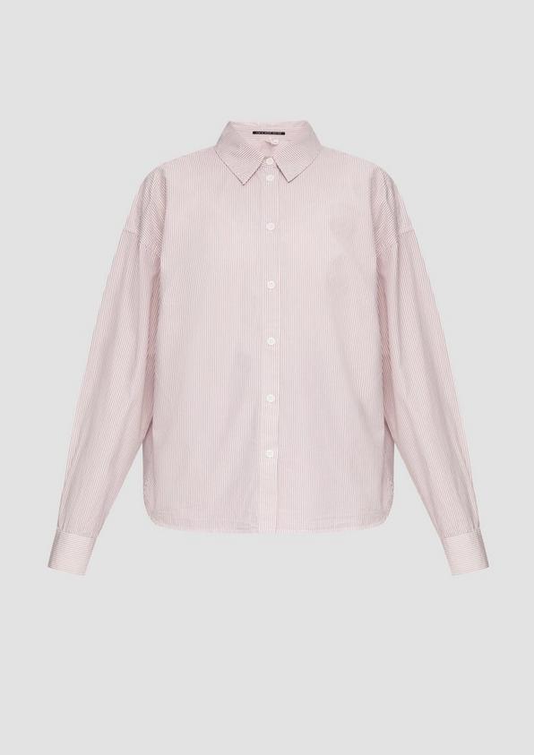 S.Oliver Oversized-Hemdbluse Aus Baumwolle