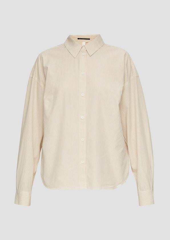 S.Oliver Oversized-Hemdbluse Aus Baumwolle