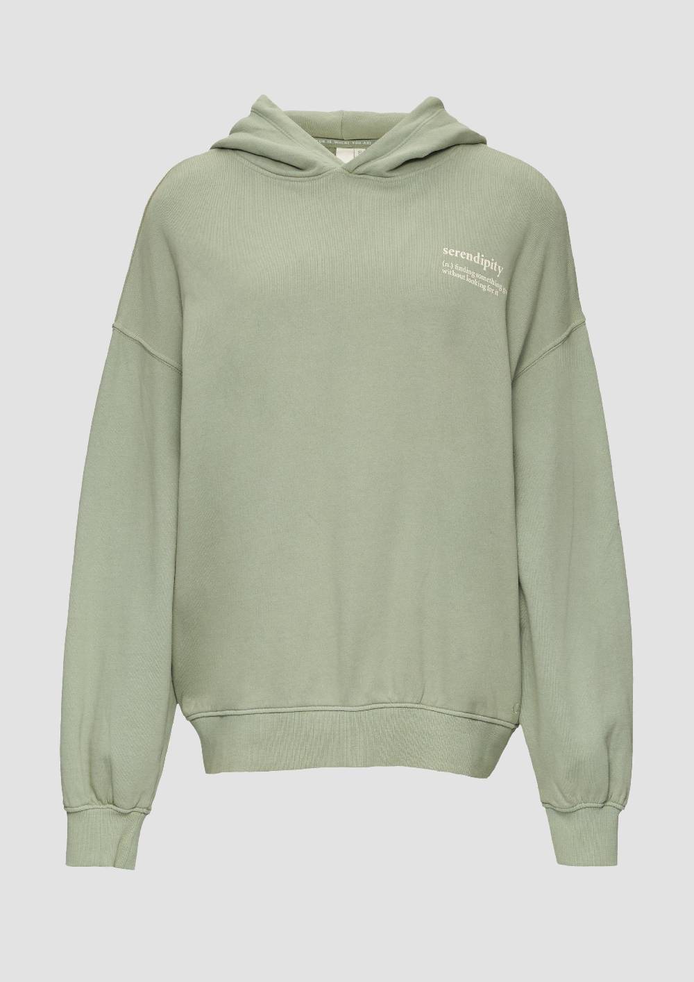 S.Oliver Oversized-Kapuzensweatshirt Mit Waschung