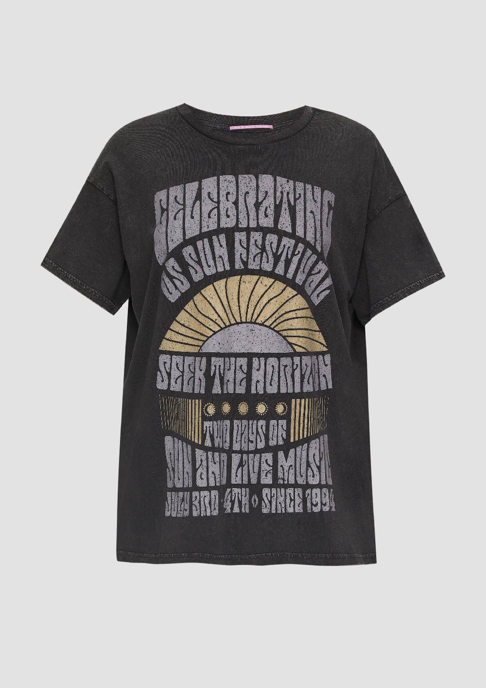 S.Oliver Oversized-Shirt Im Vintage-Look