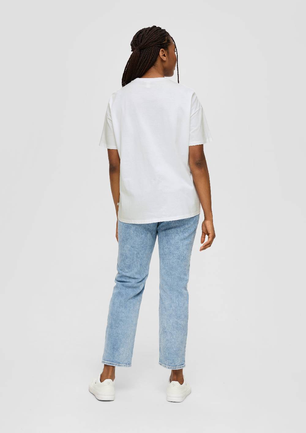 S.Oliver Oversized T-Shirt Mit Print-Detail