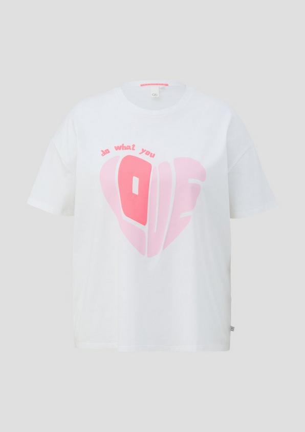 s.Oliver Oversized T-Shirt mit Print-Detail