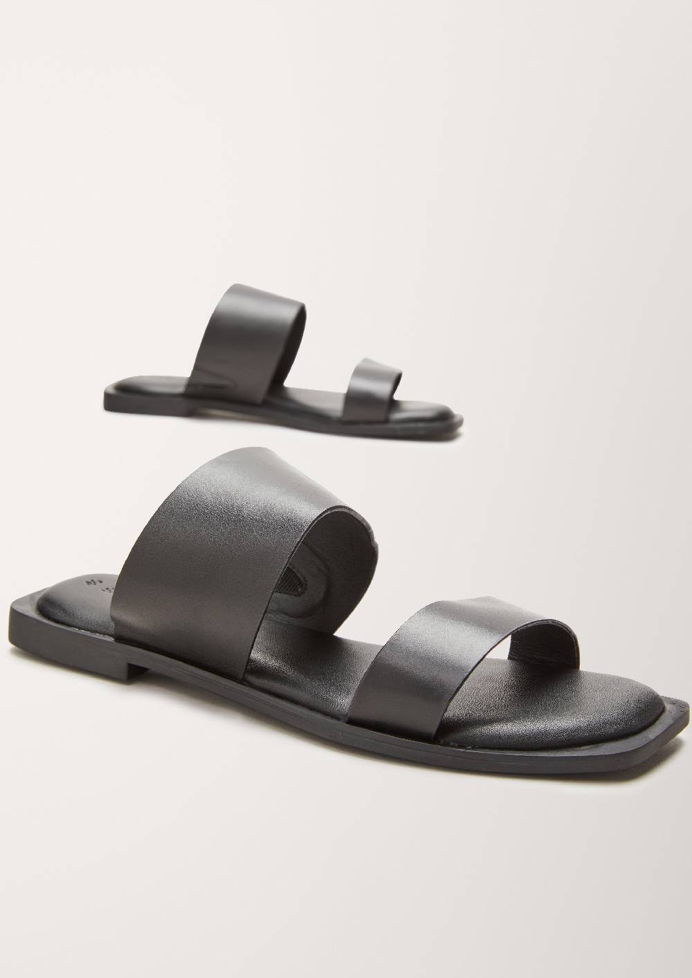 S.Oliver Pantoletten Aus Echtleder