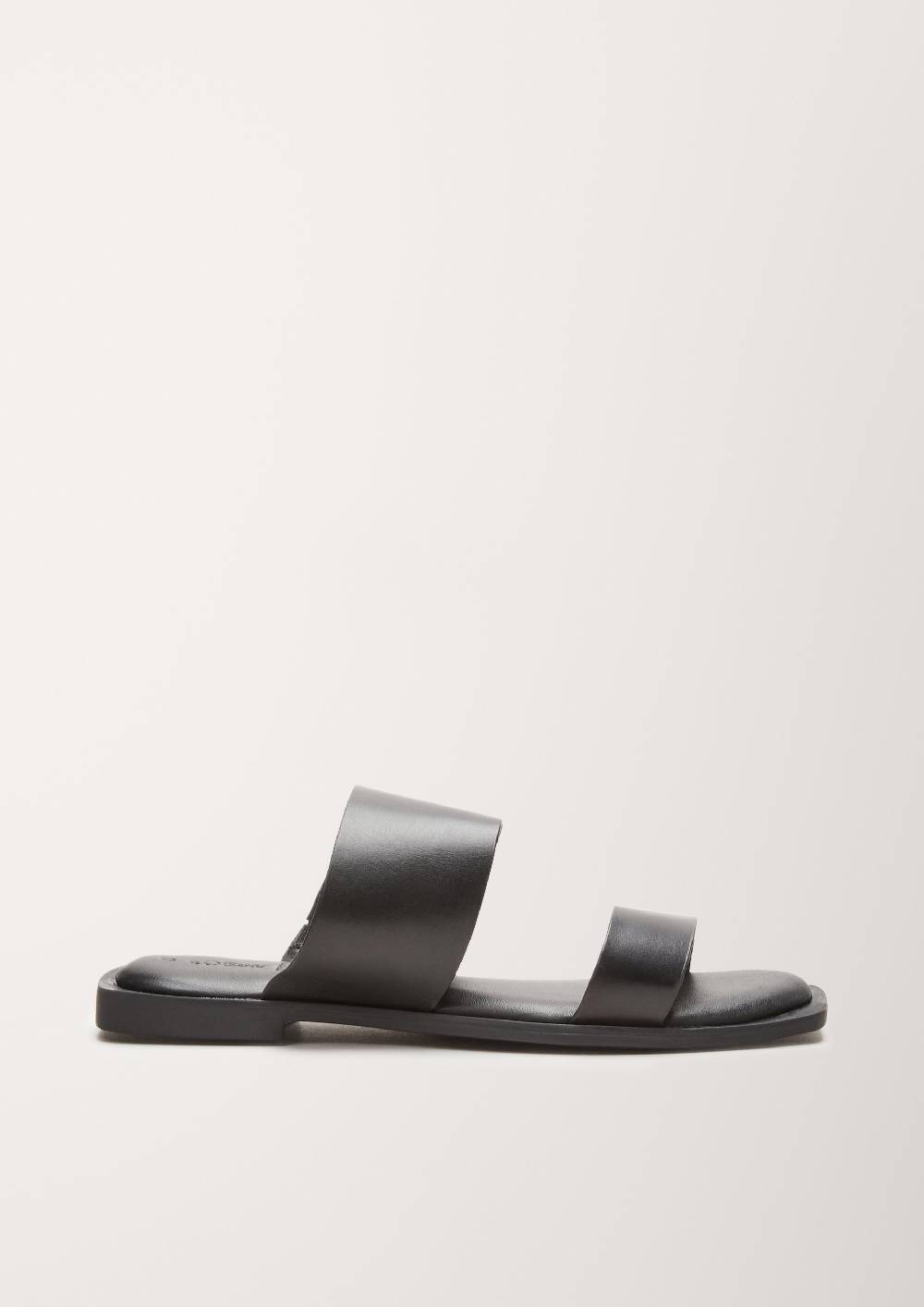 S.Oliver Pantoletten Aus Echtleder