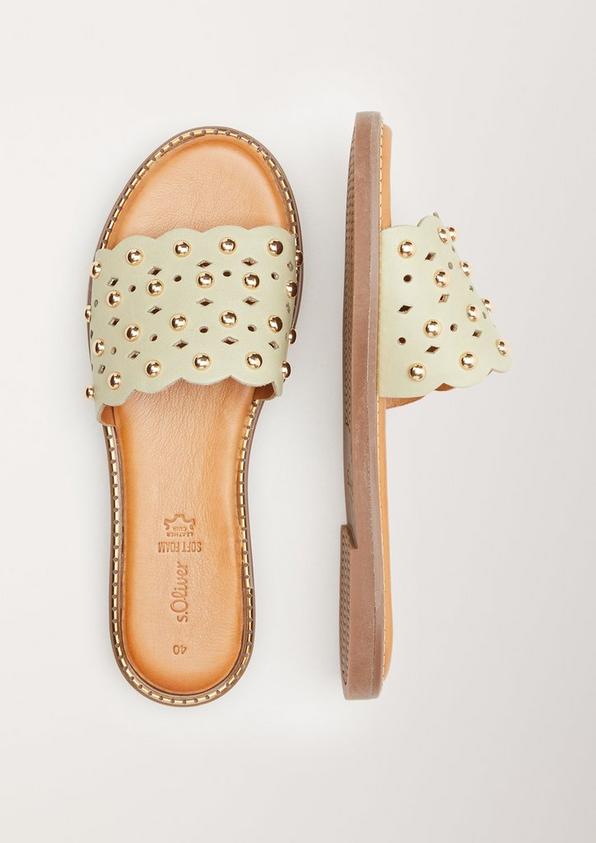 s.Oliver Pantoletten aus Leder