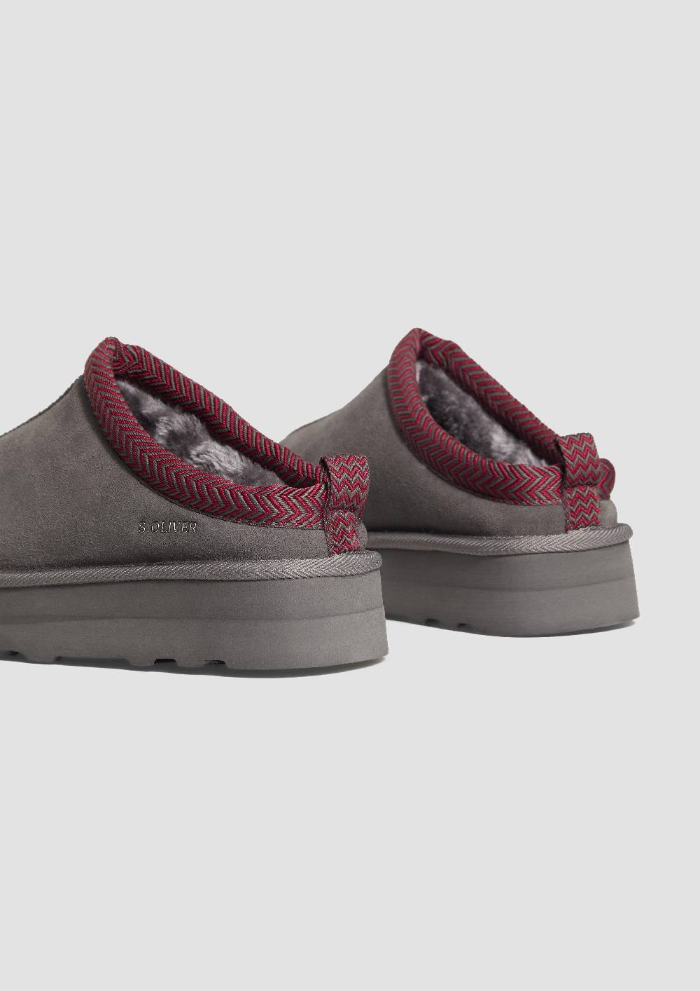 S.Oliver Pantoletten Aus Leder