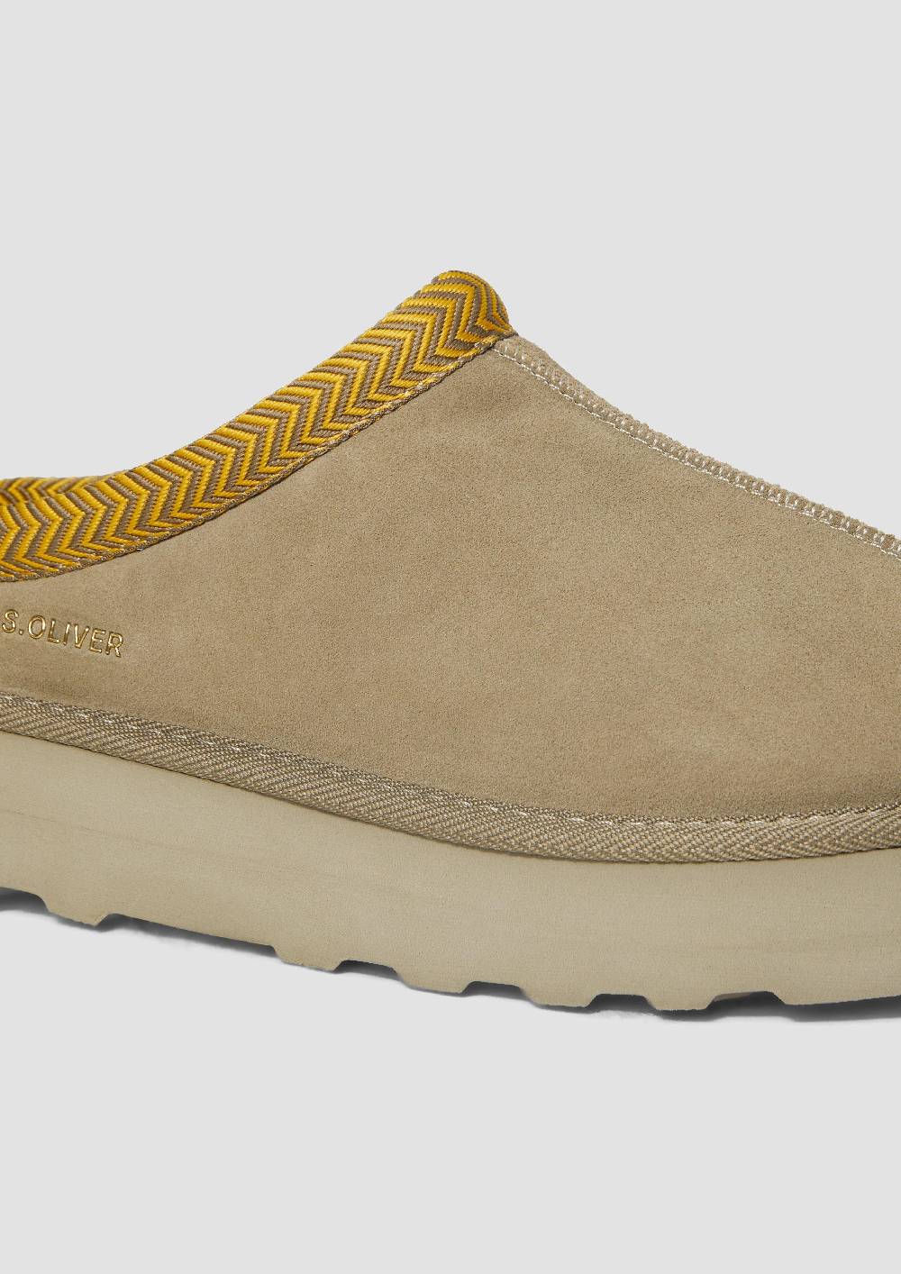 S.Oliver Pantoletten Aus Leder