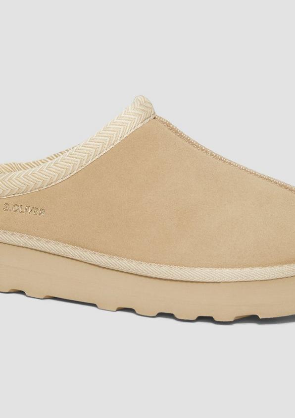 s.Oliver Pantoletten aus Leder