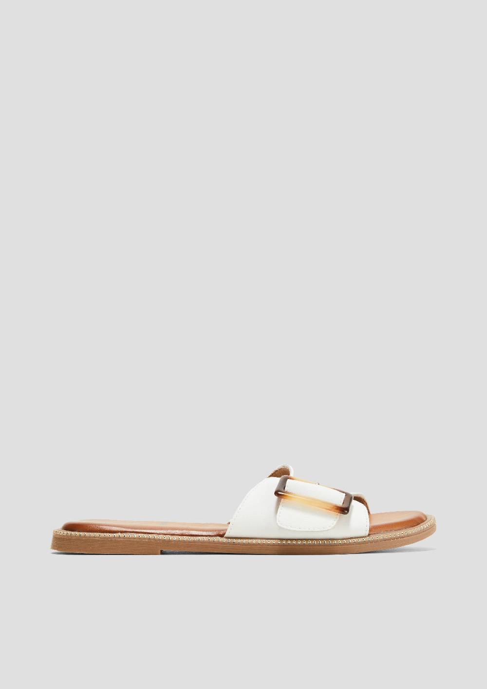 S.Oliver Pantoletten In Leder-Optik