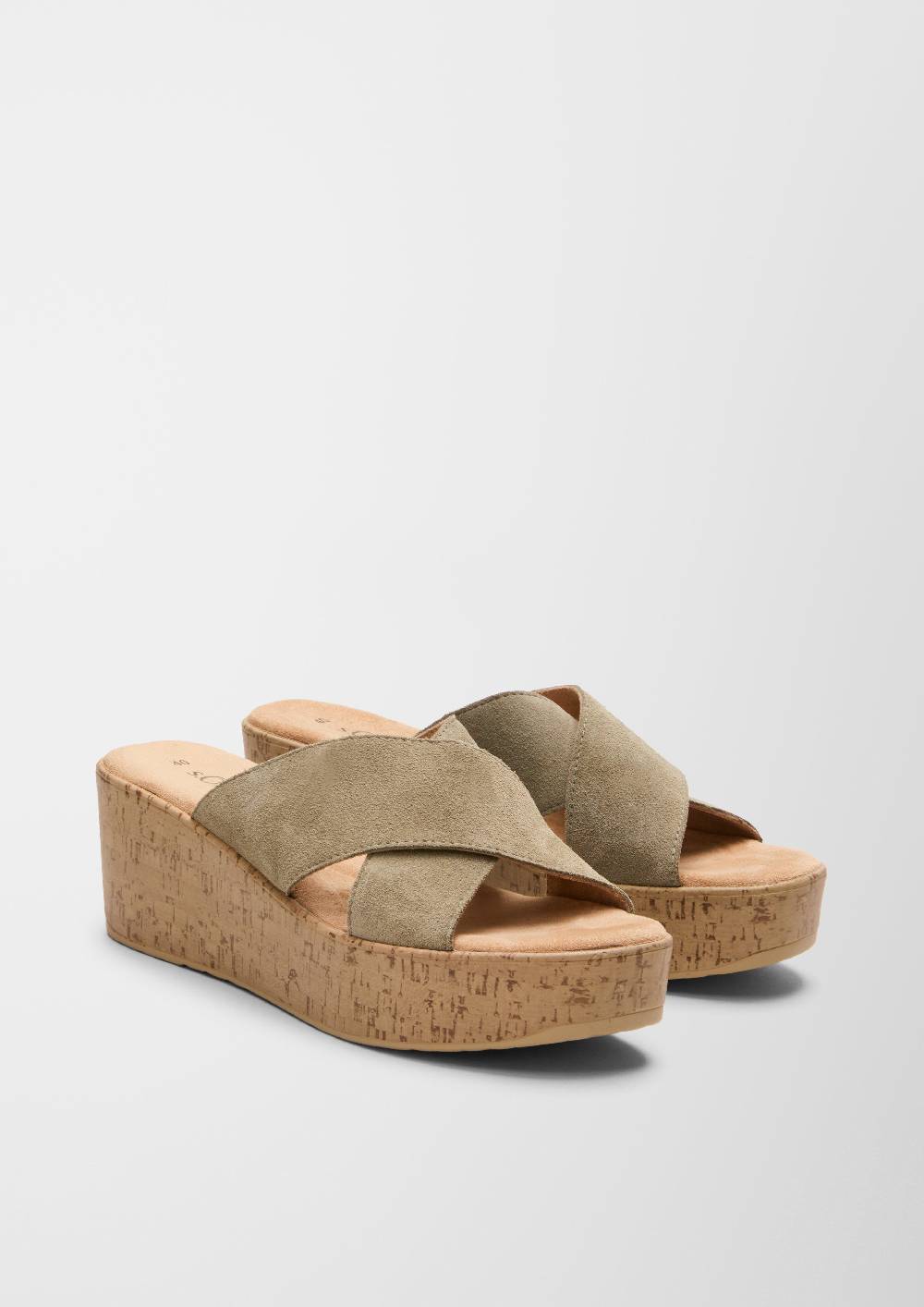 S.Oliver Pantoletten Mit Keilabsatz