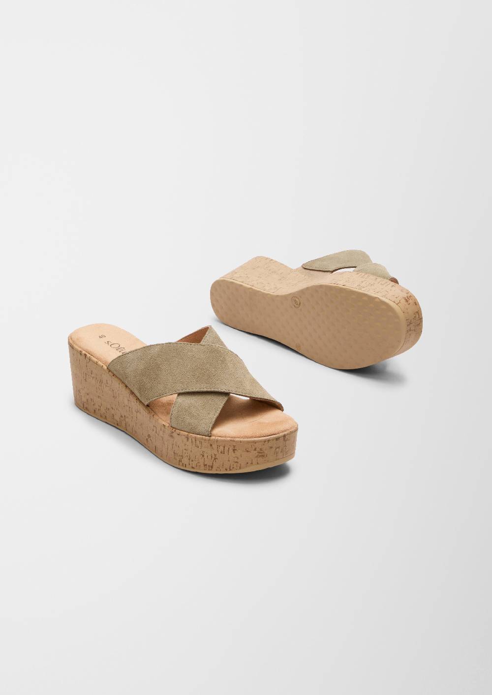 S.Oliver Pantoletten Mit Keilabsatz