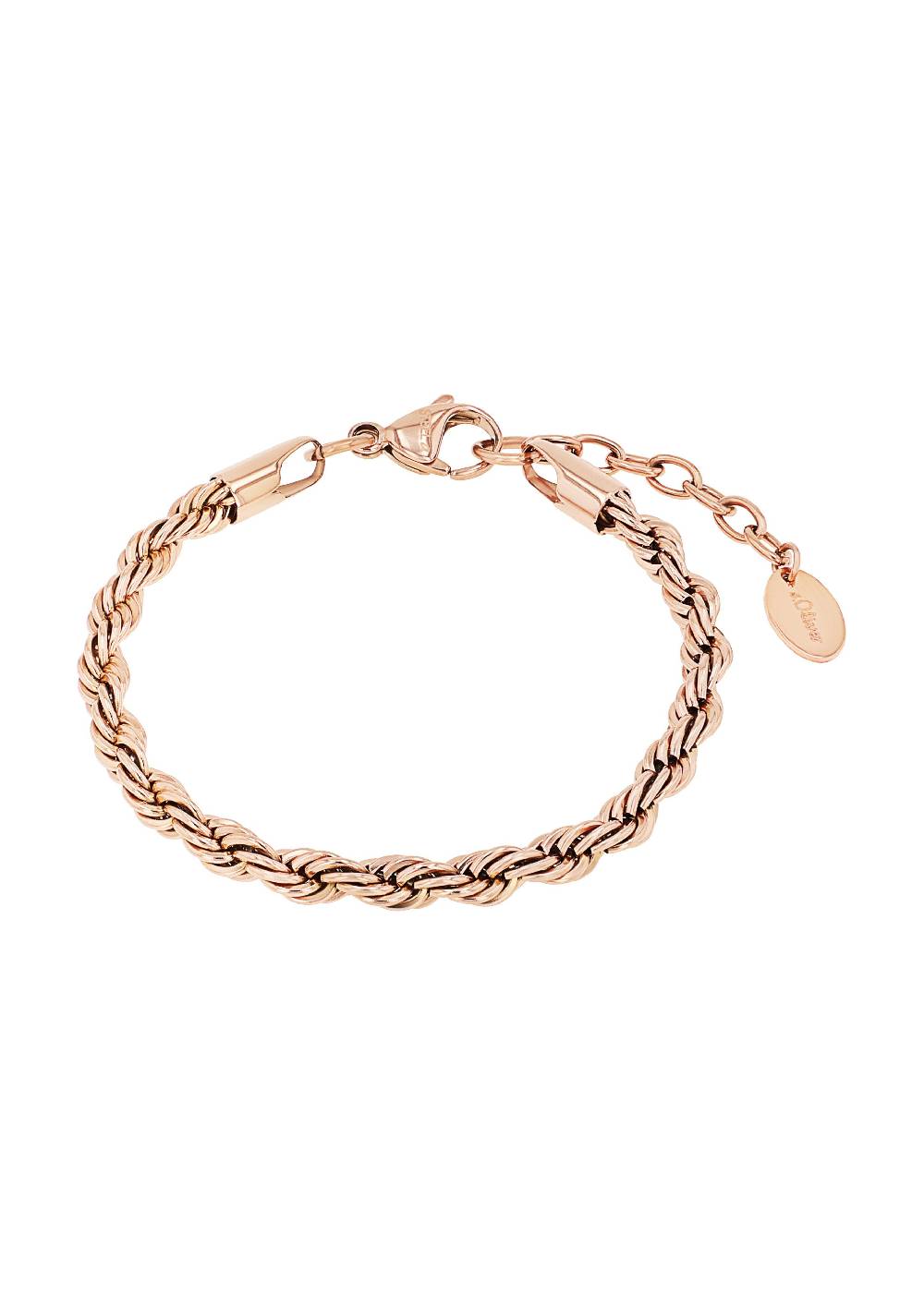 S.Oliver Panzer-Armkette Aus Edelstahl