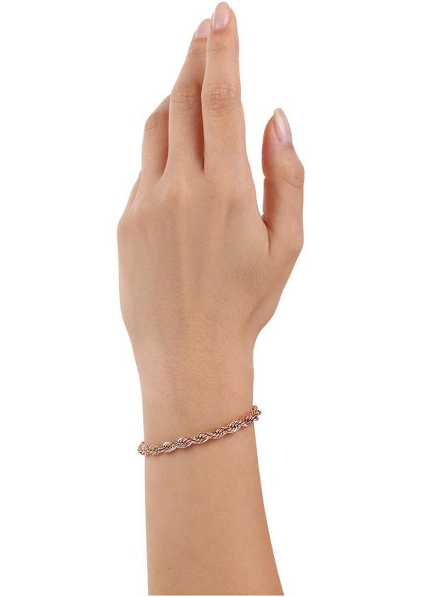 s.Oliver Panzer-Armkette aus Edelstahl