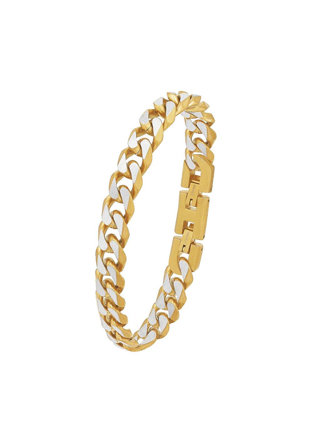 S.Oliver Panzerarmband In Bicolor-Optik