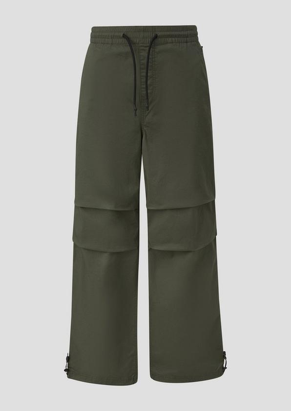 s.Oliver Parachute-Hose aus Baumwollstretch
