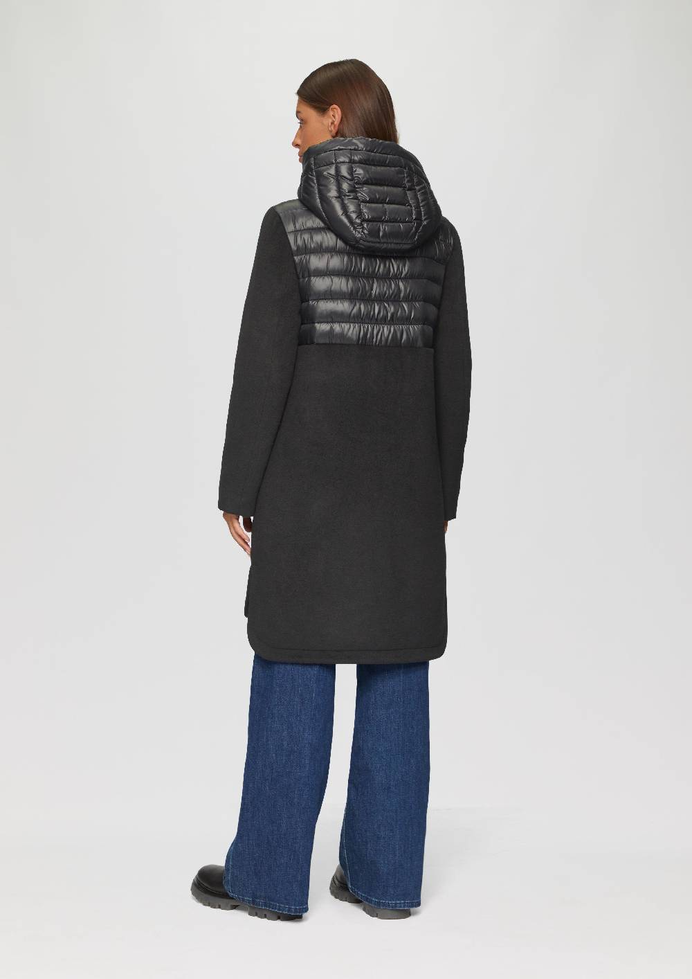 S.Oliver Parka Im Fabricmix