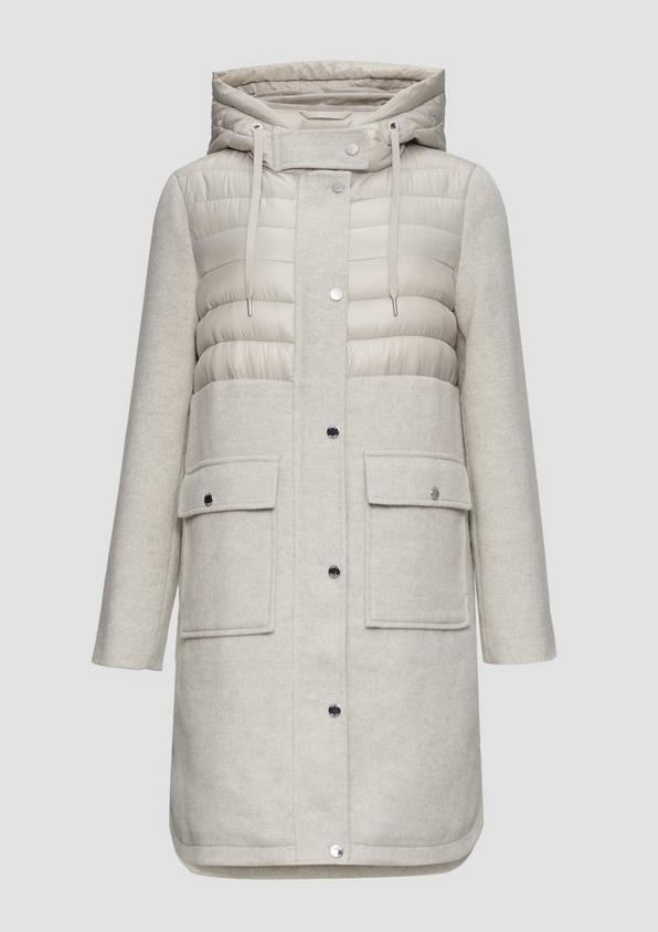 S.Oliver Parka Im Fabricmix