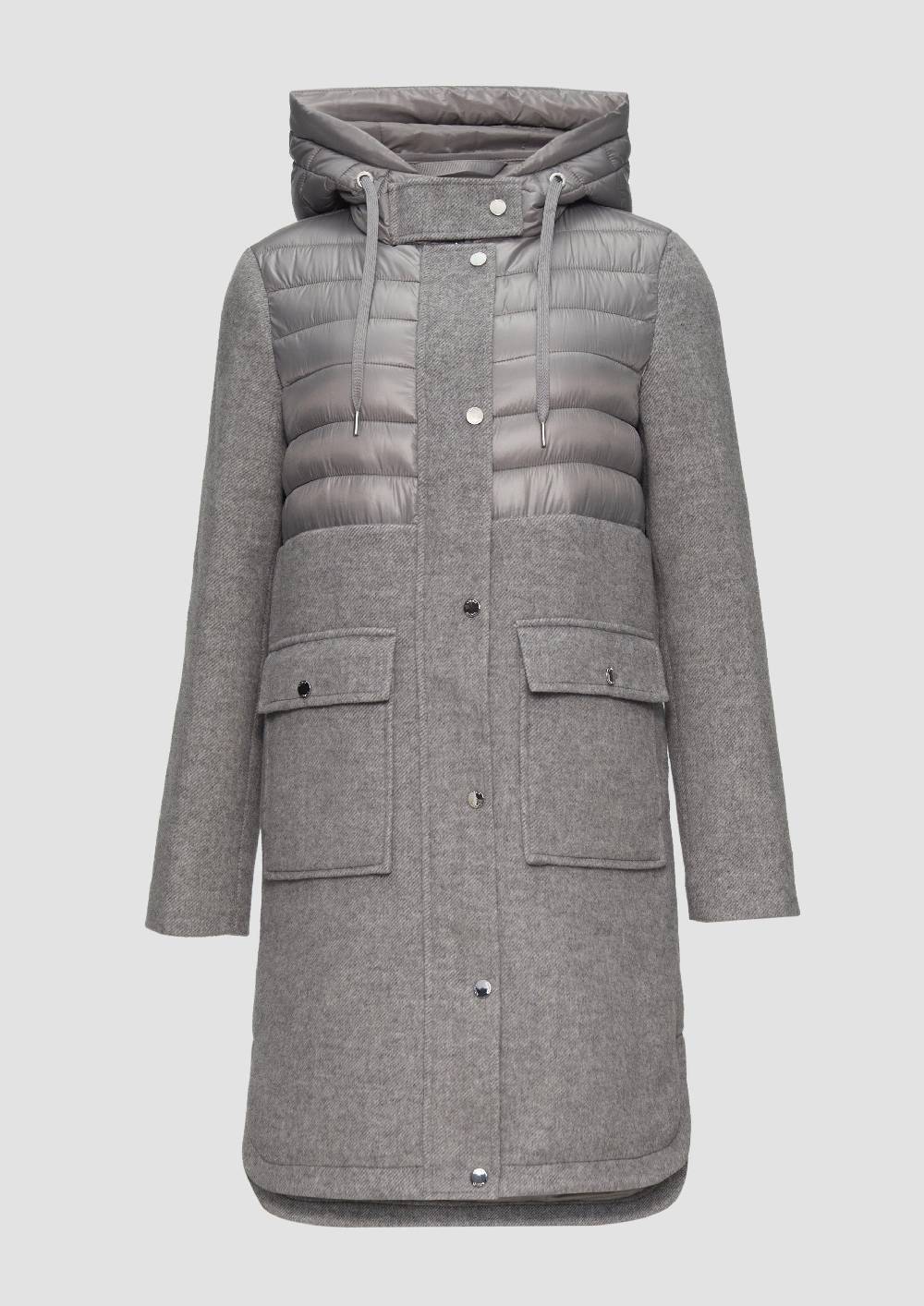 S.Oliver Parka Im Fabricmix