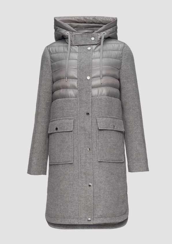 s.Oliver Parka im Fabricmix