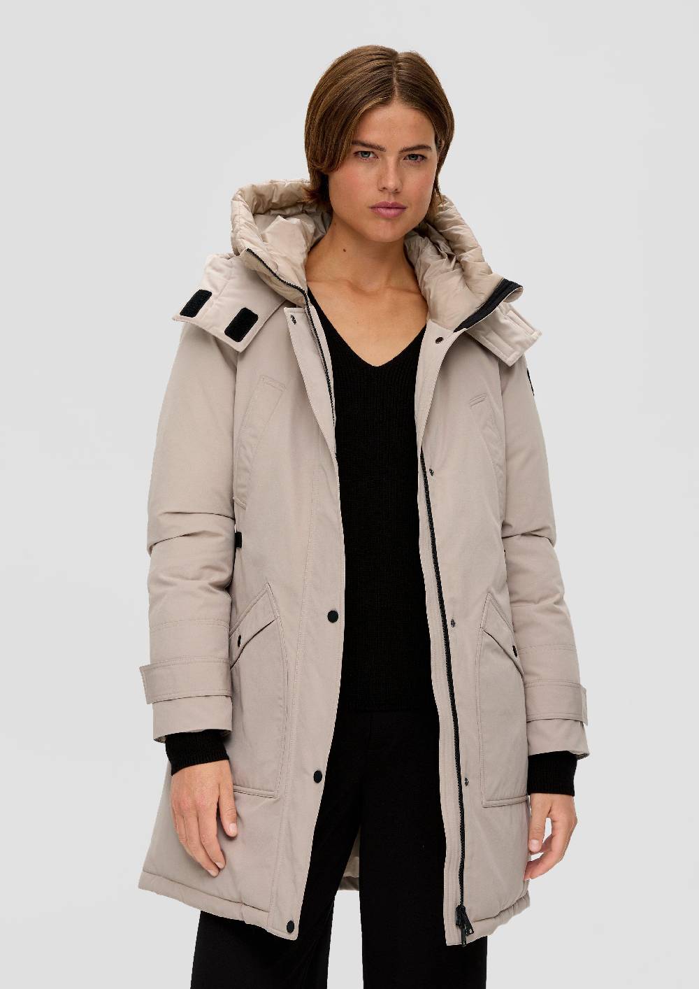 S.Oliver Parka Mit Doppelter Kapuze