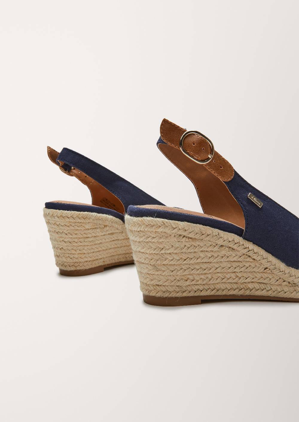 S.Oliver Peeptoes Mit Keilabsatz