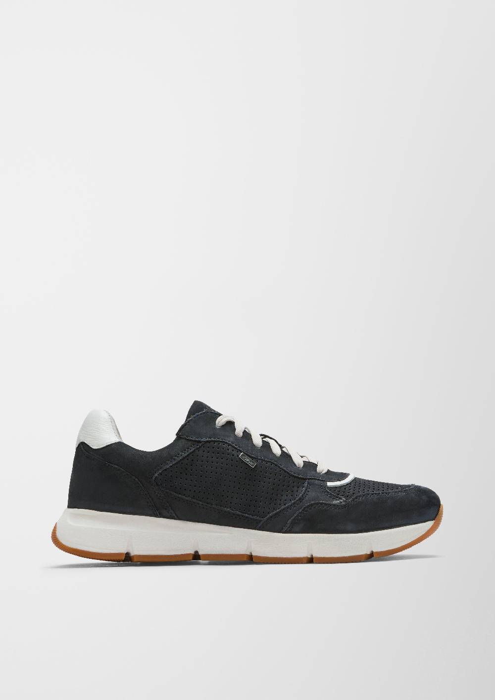 S.Oliver Perforierte Ledersneaker